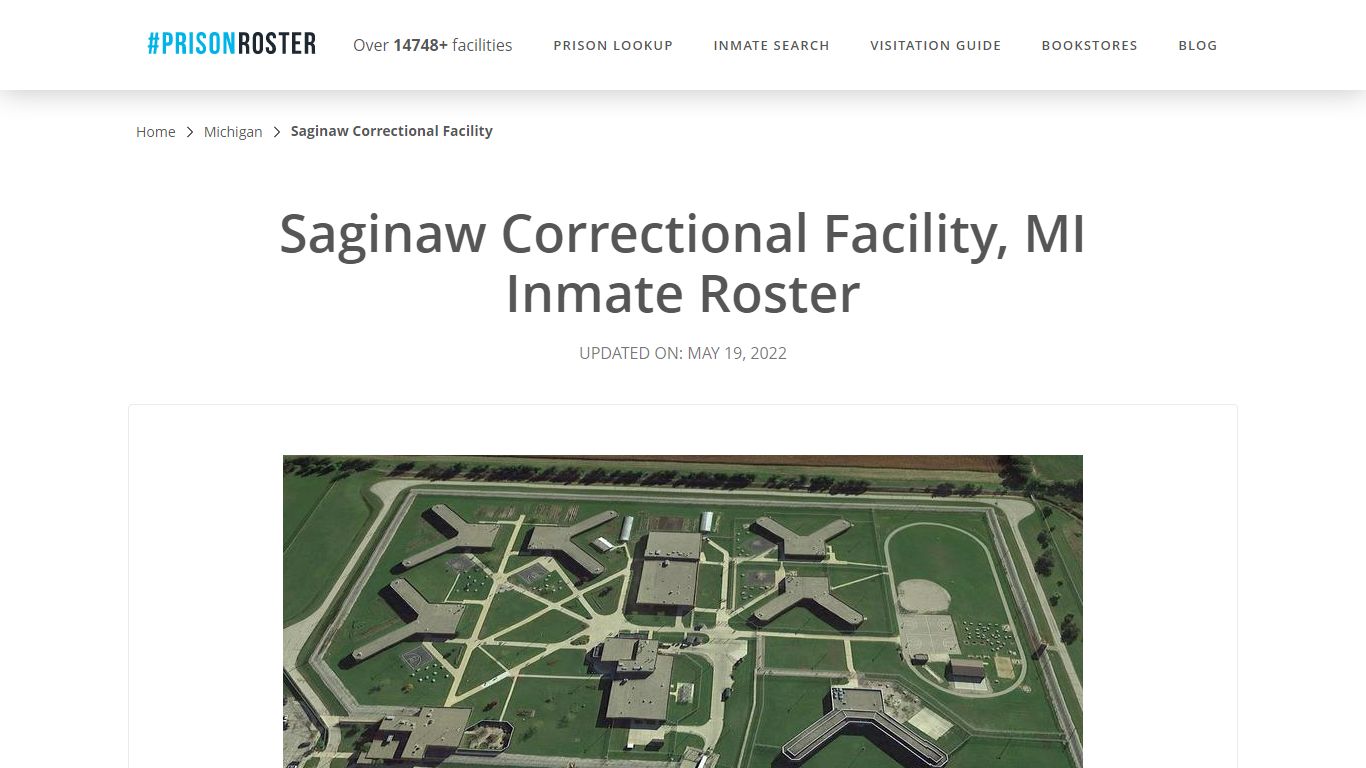 Saginaw Correctional Facility, MI Inmate Roster - Prisonroster